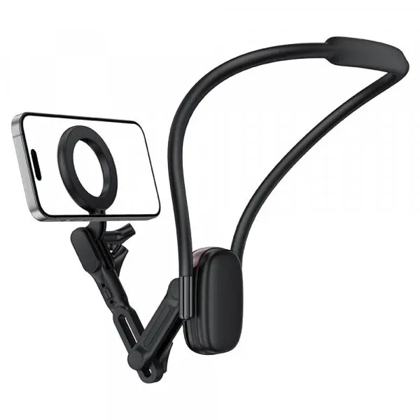 AceFast Suport de Gat Magnetic Acefast E32, Universal, Negru
