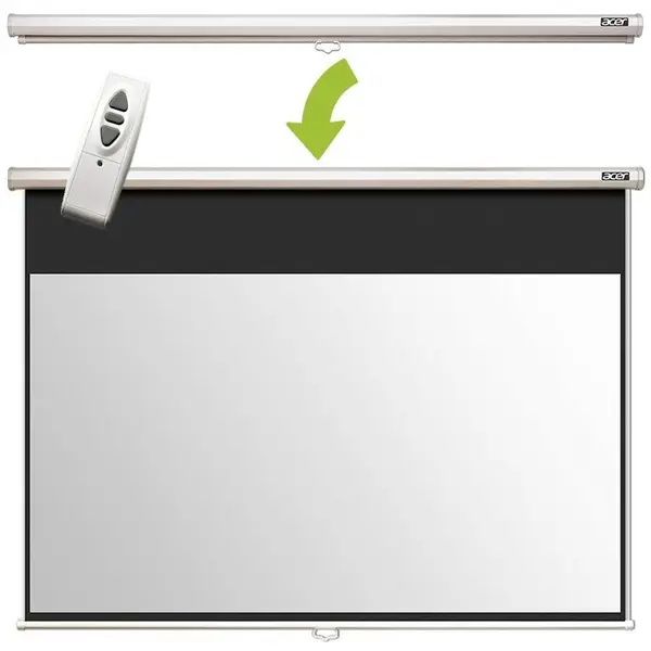 Acer Ecran de proiectie Acer Electric E100-W01MWR 100 inch, Alb