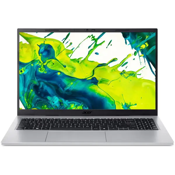 Acer Laptop Acer Aspire Go 15 AG15-72P, Intel Core 7 150U, 15.6 inch, RAM 16 GB, SSD 1 TB, Intel UHD Graphics, Fara Sistem de Operare, Argintiu