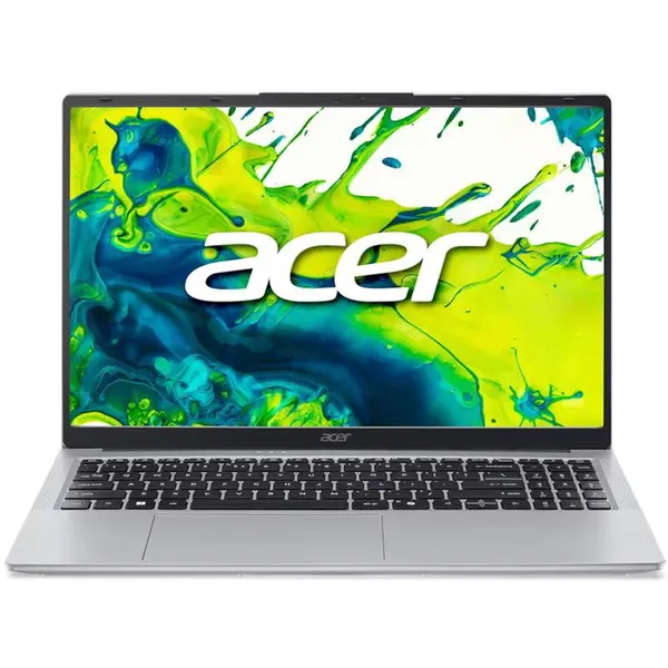 Acer Laptop Acer Aspire Lite 15 AL15, Procesor Intel® Core™ Ultra 5 115U (10M Cache, pana la 4.20 GHz), 15.6 inch, Full HD, 8GB LPDDR5, 512G SSD, Intel Graphics, no OS, Argintiu
