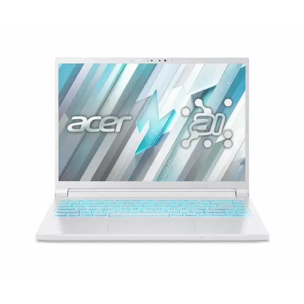 Acer Laptop Acer Nitro V 14 AI, AMD Ryzen AI 7 350, 14.5 inch, RAM 16 GB, SSD 1 TB, NVIDIA GeForce RTX 5050, Windows 11 Home, Alb