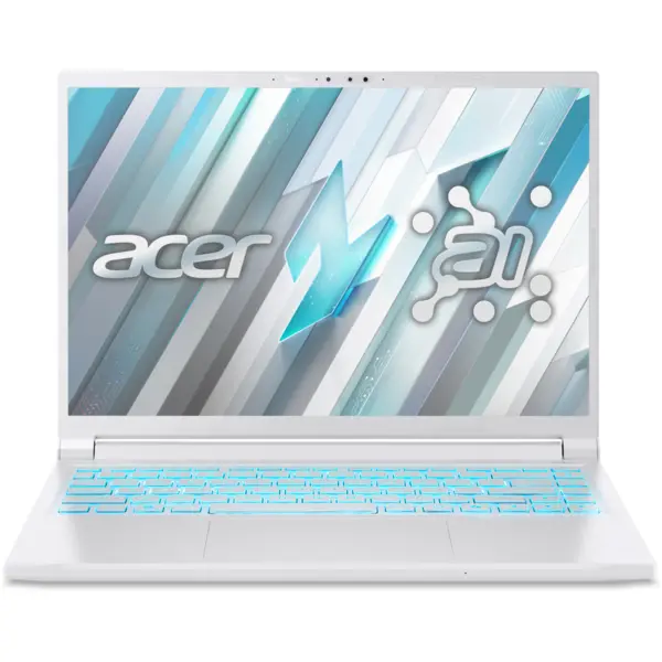 Acer Laptop Acer Nitro V 14 ANV14-62-R419, AMD Ryzen AI 5 340H, 14.5 inch, RAM 16 GB, SSD 1 TB, NVIDIA GeForce RTX 5060, Windows 11 Pro, Alb