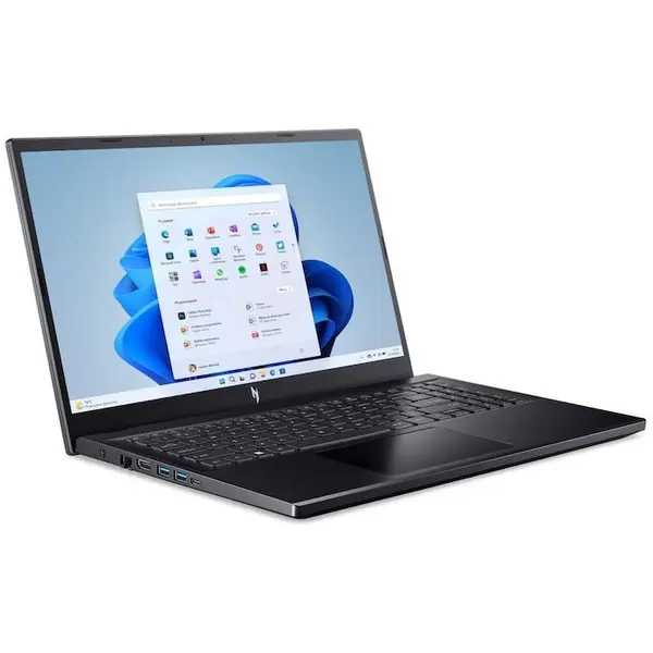 Acer Laptop Acer Nitro V 15, procesor Intel Core i9 13900H, 15.6 inch, Full HD, 16GB RAM, 512GB SSD, NVIDIA GeForce RTX 5060 8 GB, Windows 11 Home, Negru