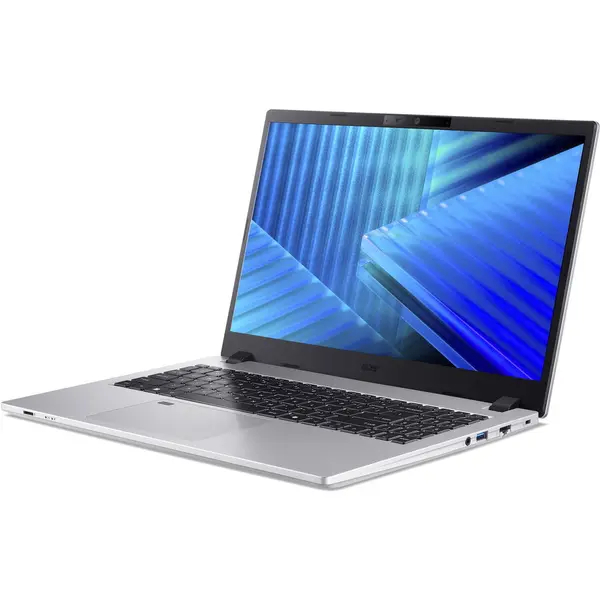 Acer Laptop Acer TravelMate TMP215-55-G2-TCO, 15.6 inch FHD, Intel Core Ultra 5 115U, 16GB RAM, 512GB SSD, Windows 11 Pro, Argintiu