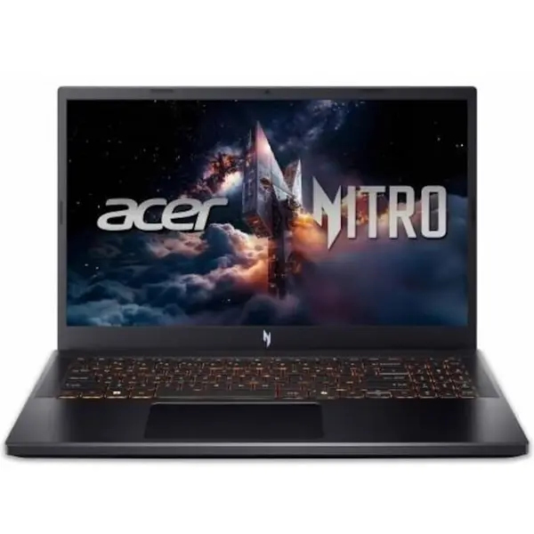 Acer Laptop Gaming Acer Nitro V 15 ANV15-52-521T cu procesor Intel® Core™ i5-13420H pana la 4.6GHz, 15.6 Full-HD, IPS, 165Hz. 16GB DDR4 RAM, 1TB SSD, NVIDIA® GeForce RTX™ 5050 8GB GDDR7, No OS, Obsidian Black