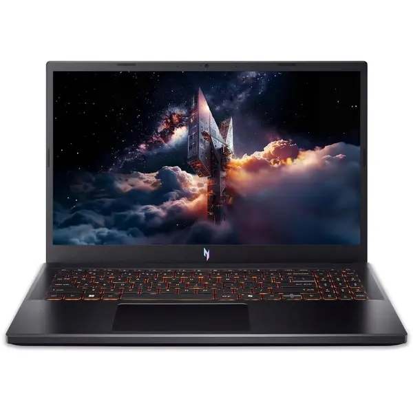 Acer Laptop Gaming Acer Nitro V 15 ANV15-52, Intel Core 5 210H, 15.6 inch, RAM 16 GB, SSD 512 GB, NVIDIA GeForce RTX 4050 6GB, Fara OS, Negru