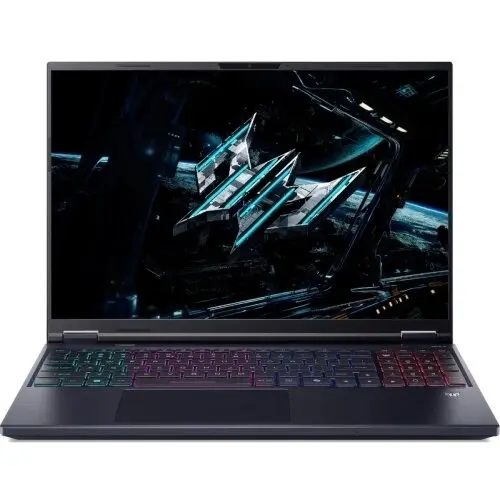 Acer Laptop Gaming Acer Predator Helios Neo 16S AI PHN16S-71, Procesor Intel® Core™ Ultra 9 275HX, Display 16 WQXGA OLED 240Hz, RAM 32 GB DDR5, 1TB SSD, Placa video dedicata NVIDIA GeForce RTX 5060 8GB, NO OS, Negru