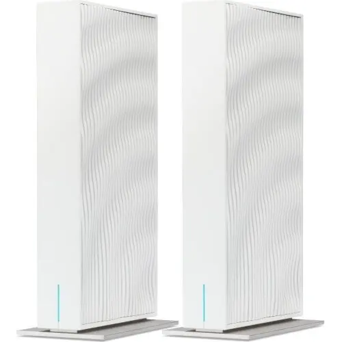 Acer Router Wireless Acer Wave 7, Wi Fi 7, Tri Band, 3 x LAN, 2.4 GHz: 574 Mbps, 5 GHz: 4324 Mbps, 6 GHz: 5764 Mbps, 2 bucati, Alb