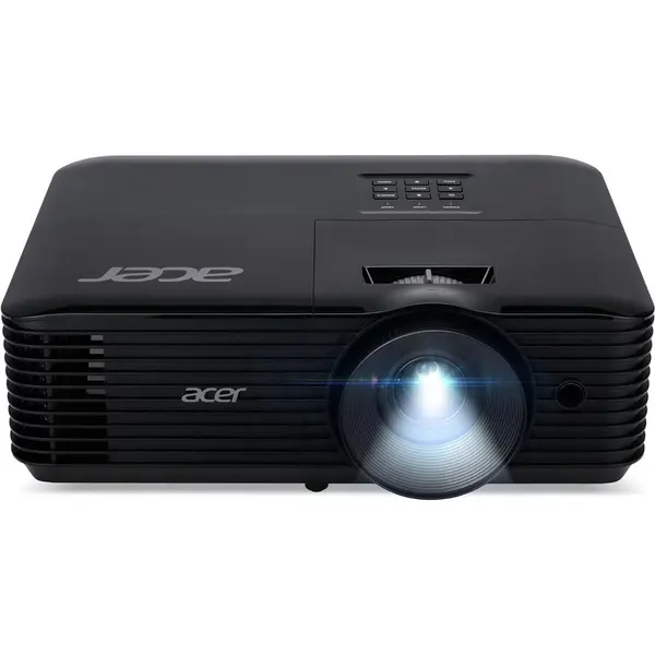 Acer Videoproiector Acer X1328ic, 1280 x 800 pixeli, 16:9, 5000 lm, DLP 3D, 5000 h, Wi-Fi, Negru