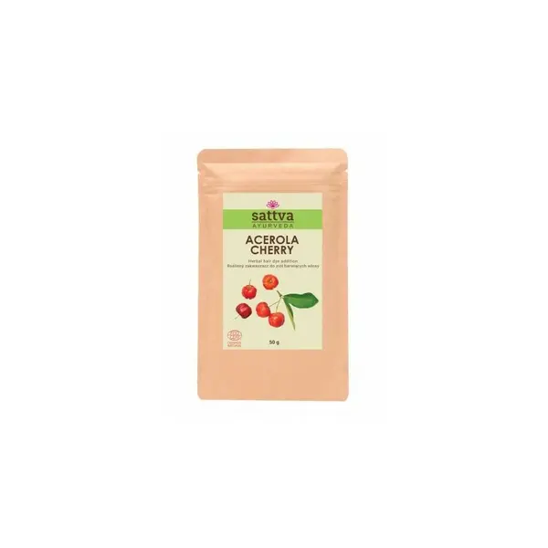 Acerola Cherry - aditiv vopsea henna 50gr, Sattva Ayurveda