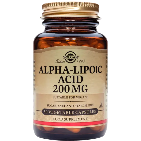 Acid Alfa-lipoic, 50 capsule, Solgar
