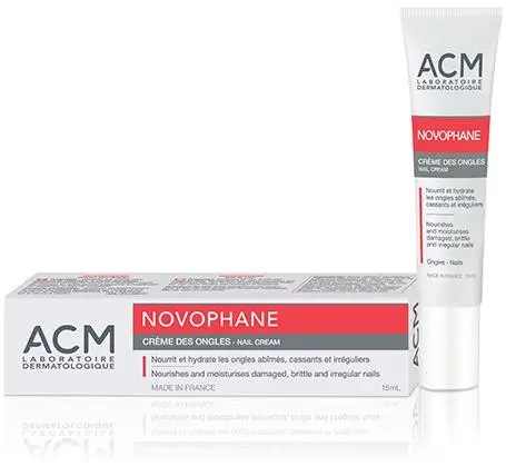 ACM Cremă pentru unghii uscate, fragile și deteriorate Novophane, 15 ml