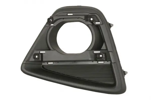 Acoperire bara fata Dreapta (cu gauri pentru lampa de ceata, plastic, negru) potrivit MAZDA CX-5 11.11-02.17 02.15-03.17