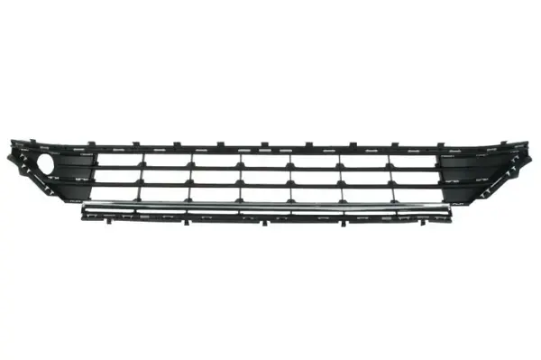 Acoperire bara fata Fata (Inferior, cu sipci cromate, negru) potrivit VW GOLF ALLTRACK VII, GOLF SPORTSVAN VII, GOLF VII 12.14-01.21 03.17-