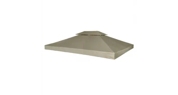 Acoperis pavilion rezistent la apa 270 g / m?/ 3 x 4 m, Bej