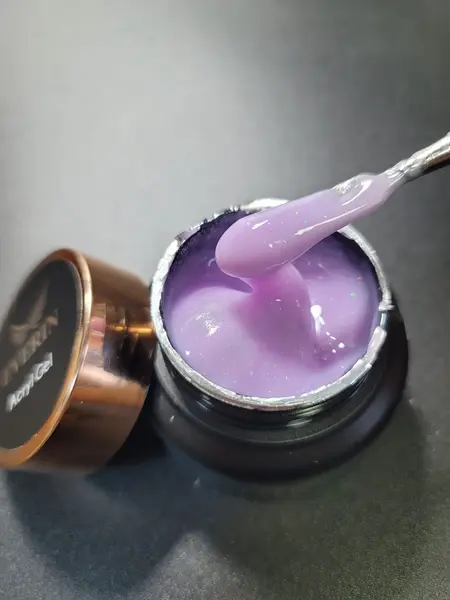 Acryl Gel Everin 30gr 10- Mauve Cu Sclipici Fin - AEV-02