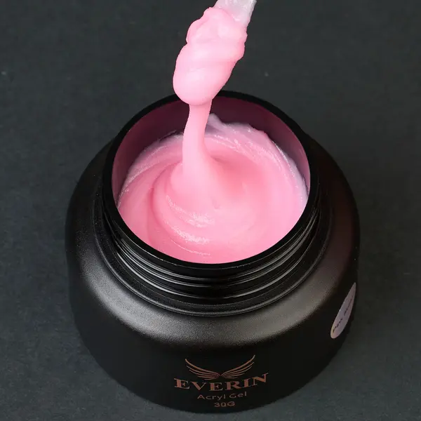 Acryl Gel Everin 30gr- Pink Ilussion TPO Free - Polygel Roz Baby
