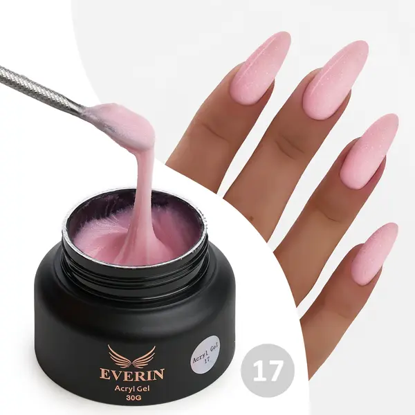 Acryl Gel Everin 30gr – Shimmer 17 | Polygel Profesional TPO Free