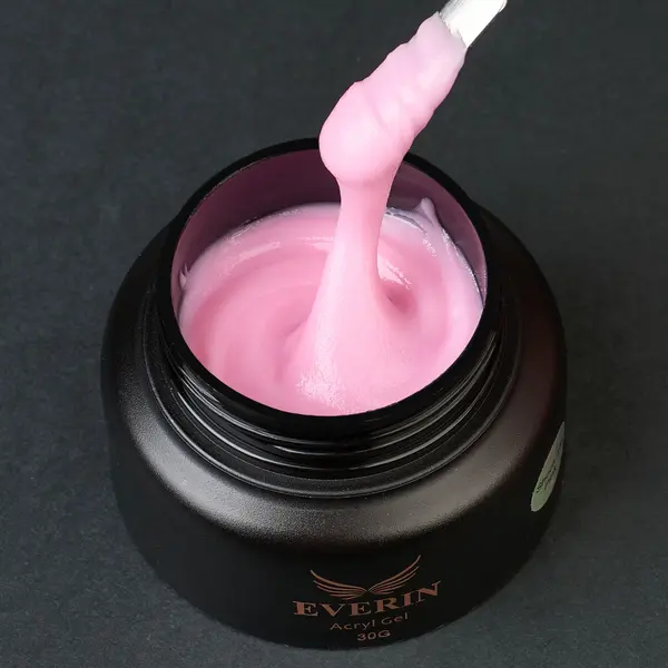Acryl Gel Everin 30gr – Shock Me Pink | Polygel Profesional TPO Free