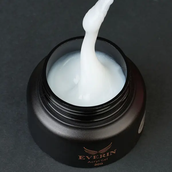 Acryl Gel Milky White 30gr – Everin | Gel Acrilic Profesional