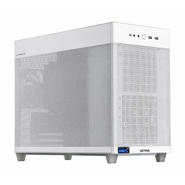 Actina Desktop PC Actina KOMACNGIP0521, Procesor AMD Ryzen™ 7 7800X3D, 32 GB DDR5-SDRAM, 1 TB SSD, Placa video NVIDIA GeForce RTX 5070, Mini Tower, Alb