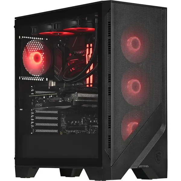 Actina Desktop PC Actina Midi Tower, Intel Core Ultra 7 265KF, 32 GB RAM, 2 TB SSD, NVIDIA GeForce RTX 5070 12 GB, Fara sistem de operare