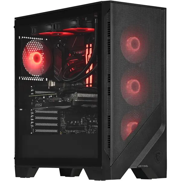 Actina Sistem Desktop PC Actina KOMACNGIP0382, Intel Core Ultra 7 265KF, 32 GB DDR5-SDRAM, 2 TB SSD, NVIDIA GeForce RTX 5080, Windows 11 Home, Midi Tower, Negru