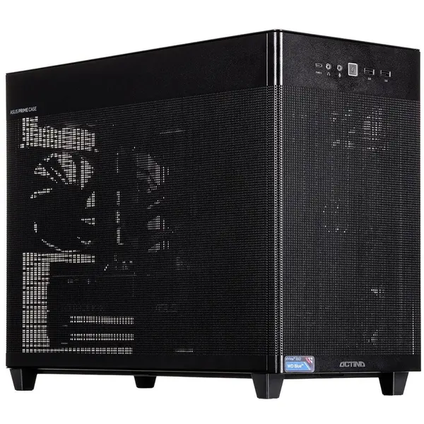 Actina Sistem Desktop PS Actina KOMACNGIP0515, Intel Core Ultra 5 245KF, 32 GB DDR5-SDRAM, 1 TB SSD, NVIDIA GeForce RTX 5070, Mini Tower, Negru