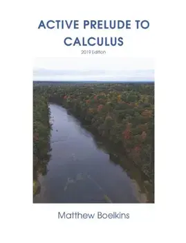 Active Prelude to Calculus, Paperback/Matthew Boelkins