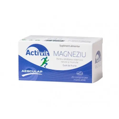 Activit Magneziu x 20 compr.mast Zephyr Labs