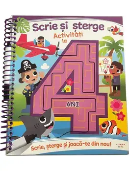 Activitati la 4 ani. Scrie si sterge/***