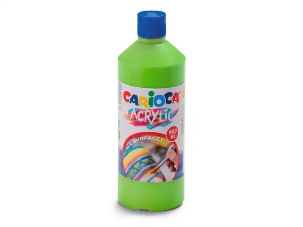 Acuarele acrilice tempera,verde,500 ml