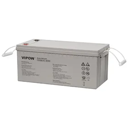 Acumulator cu gel Vipow BAT0419, 12V, 200Ah