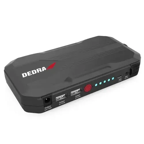 Acumulator Dedra DEPP1200 powerbank, pornire motor, cu LED, JS10A, 12000 mAh Li-Po