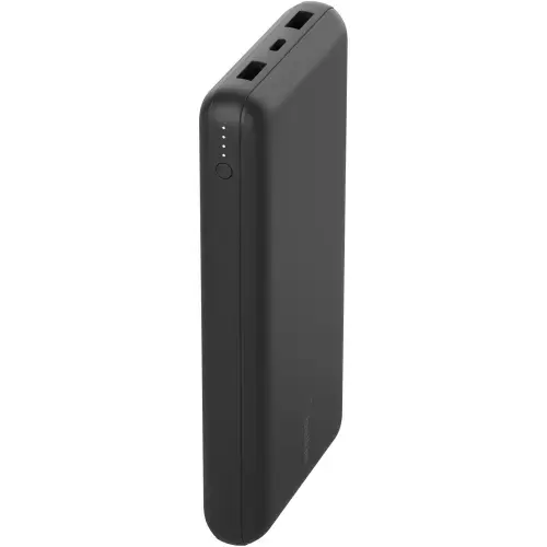 Acumulator Extern Belkin Boost Charge, 20000 mAh, USB-A si Tip-C 15W (Negru)