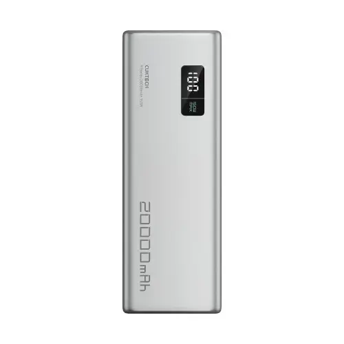 Acumulator extern Cuktech P+ Series 2C1A CUKPB200GLBK, 20000 mAh, 150 W, 1x USB, 2x USB Type-C (Gri)