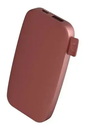 Acumulator extern Fresh'n Rebel 215328, 6000 mAh, UBS-A, USB Type-C (Rosu)