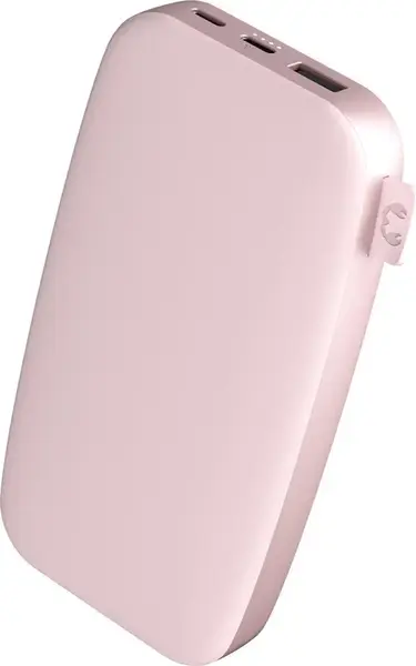 Acumulator extern Fresh'n Rebel 215340, 18000 mAh, 20 W, 2x USB Type-C, USB-A (Roz)