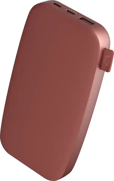 Acumulator extern Fresh'n Rebel 215344, 18000 mAh, 20 W, 2x USB Type-C, USB-A (Rosu)