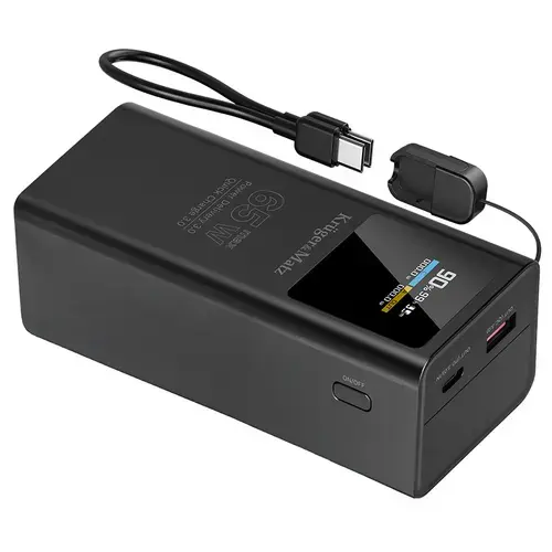 Acumulator extern Kruger&Matz KM0914, 20000 mAh, 65 W (Negru)