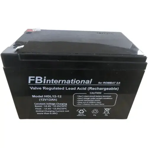 Acumulator FB International Stationar HGL12-12, 12A/12V