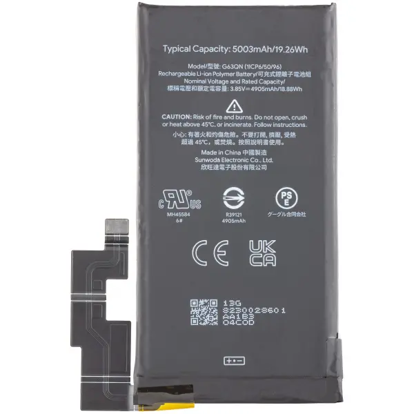 Acumulator Google Pixel 6 Pro, G63QN, Service Pack G730-06300-01