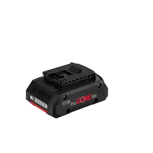Acumulator Li-Ion Bosch Professional ProCORE, 18V, 4.0 Ah, Flexible Power System, tehnologie COOLPACK 2.0 + cutie carton