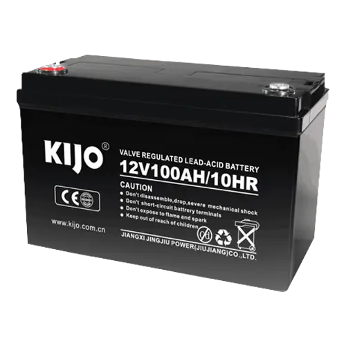 Acumulator Pb-acid AGM Deep Cycle, 12V, 100Ah, conector M8 - KIJO JM12-100