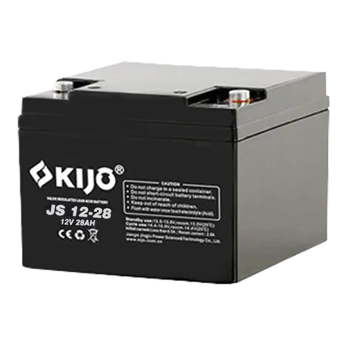 Acumulator Pb-acid AGM Deep Cycle, 12V, 28Ah, conector M5 - KIJO JS12-28