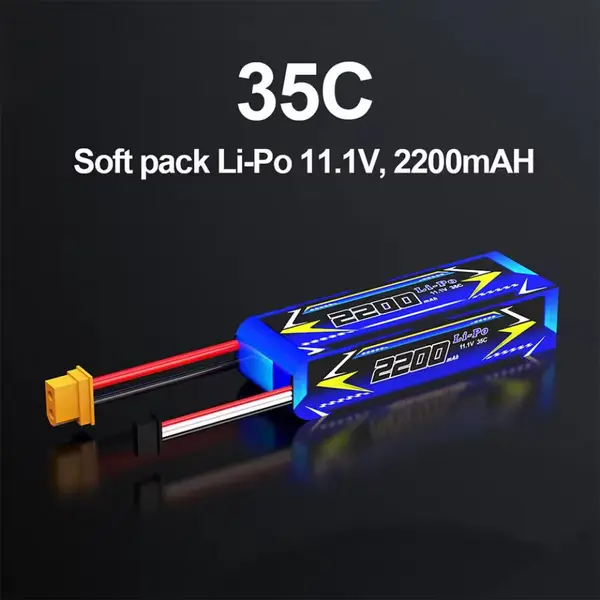 Acumulator pentru masina cu telecomanda JIUSI MT14R 4WD - 3S 35 11.1V 2200 mAh