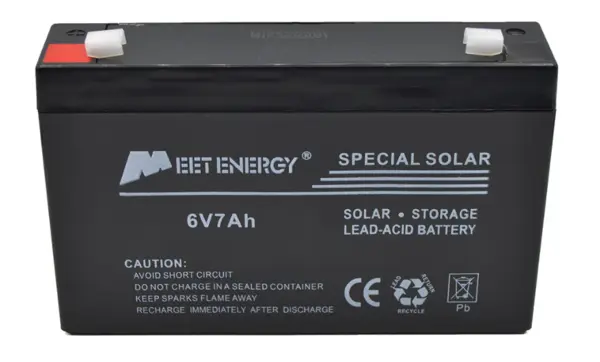 Acumulator pentru panou solar Meet Energy 6V 7Ah