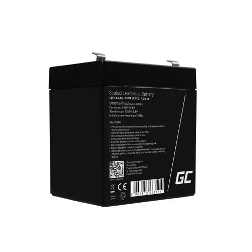 Acumulator Plumb Acid Green Cell 12V 4.5Ah VRLA Baterie Gel fara mentenanta