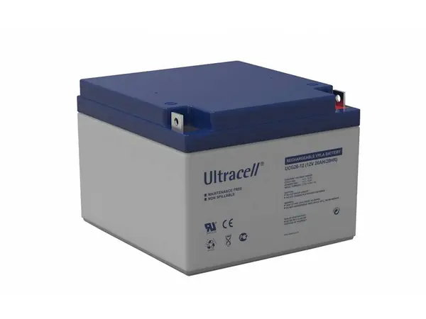 Acumulator plumb Ultracell UCG26-12, 12V, 26Ah, terminal F3