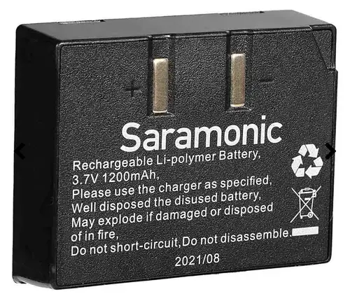 Acumulator Saramonic pentru WiTalk BP, 1200mAh, Negru